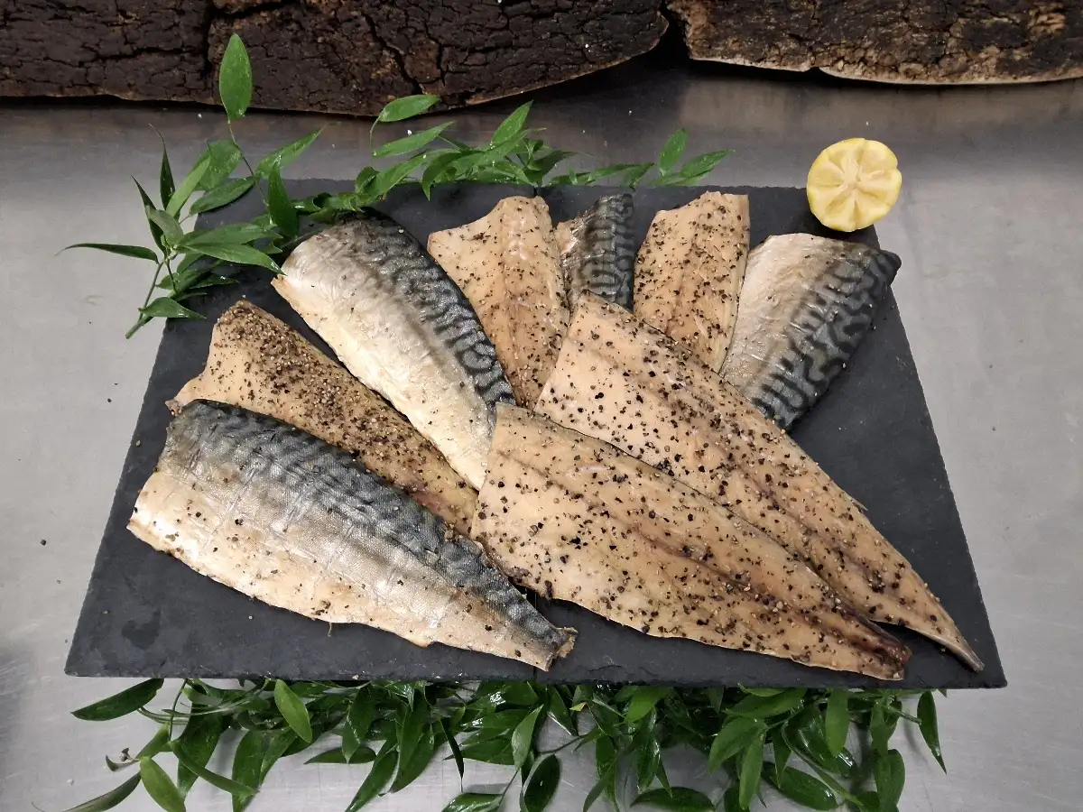 Filets de Maquereaux fumé poivre