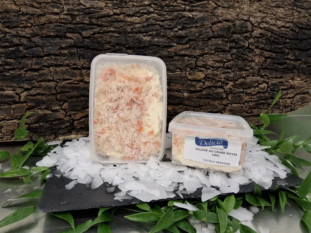 Salade au crabe royal